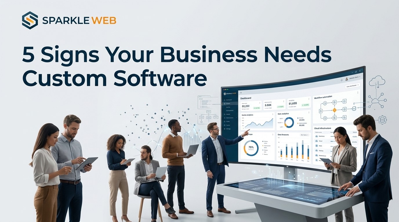 5 Signs Your Business Needs Custom Software